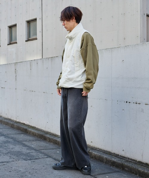 COLONY 2139(コロニートゥーワンスリーナイン)の「G.Y.M ナイロンタスランベスト(ベスト・メンズ・ブラック/ホワイト・MEDIUM/LARGE)」の5枚目の写真