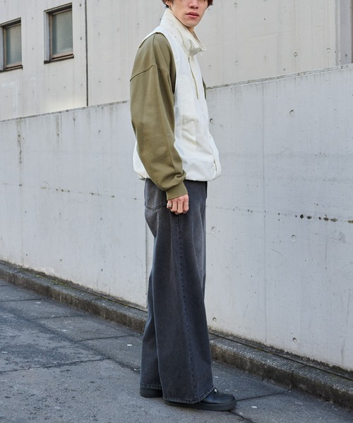 COLONY 2139(コロニートゥーワンスリーナイン)の「G.Y.M ナイロンタスランベスト(ベスト・メンズ・ブラック/ホワイト・MEDIUM/LARGE)」の7枚目の写真