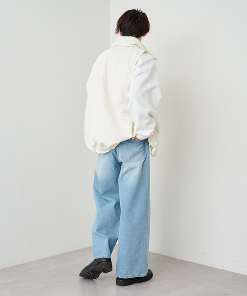 COLONY 2139(コロニートゥーワンスリーナイン)の「G.Y.M ナイロンタスランベスト(ベスト・メンズ・ブラック/ホワイト・MEDIUM/LARGE)」の11枚目の写真