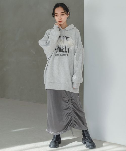 JEANASIS（ジーナシス）の「mix material boots/995558（ブーツ・レディース・ベージュ系その他/ブラック/グレー系その他・MEDIUM/LARGE）」の14枚目の写真