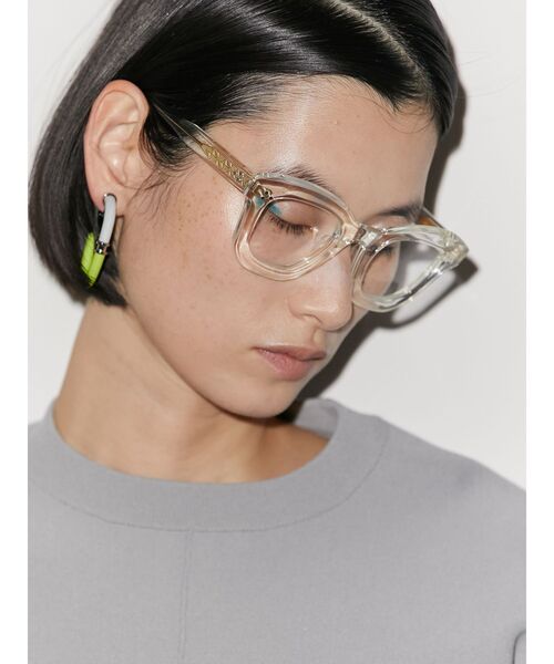 UN3D.（アンスリード）の「2 TONE CURVE EARRING / 2トーン
