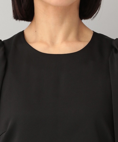 A part by（アパートバイ）の「ペプラムブラウス（シャツ/ブラウス・レディース・アイボリー/ブラック・FREE）」の12枚目の写真
