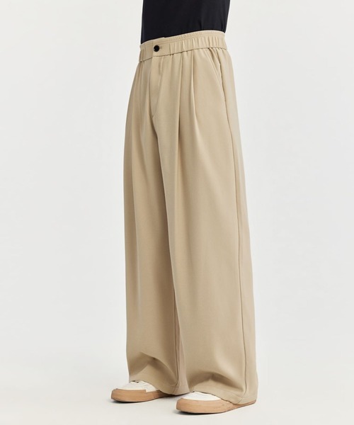 【セール】ワイドレッグ バギー トラウザーパンツ（スラックス）｜CORPUS TOKYO（コーパス トーキョー）