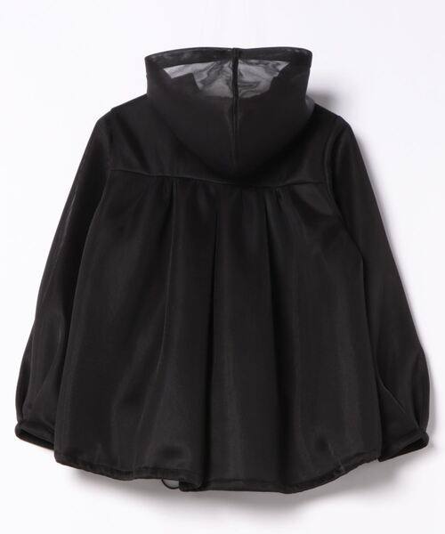 Re.Verofonna（ヴェロフォンナ）の「シアーダンボールフリルパ－カー（パーカー・レディース・ブラック/ブルー/ホワイト・MEDIUM）」の4枚目の写真