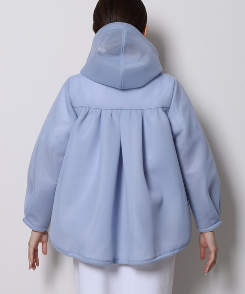 Re.Verofonna（ヴェロフォンナ）の「シアーダンボールフリルパ－カー（パーカー・レディース・ブラック/ブルー/ホワイト・MEDIUM）」の12枚目の写真