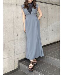 MURUA | サイドタックジャンパースカート(ワンピース)