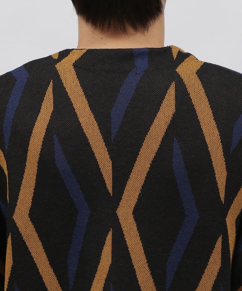 LAKOLE(ラコレ)の「WJQアソート柄カーディガン / 102716(カーディガン/ボレロ・メンズ・ライトグレー/アイボリー/ブラック・X-LARGE/LARGE/MEDIUM)」の14枚目の写真