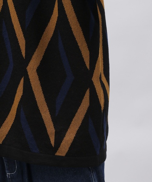 LAKOLE(ラコレ)の「WJQアソート柄カーディガン / 102716(カーディガン/ボレロ・メンズ・ライトグレー/アイボリー/ブラック・X-LARGE/LARGE/MEDIUM)」の16枚目の写真