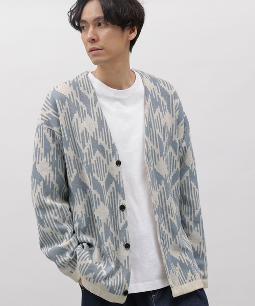 LAKOLE(ラコレ)の「WJQアソート柄カーディガン / 102716(カーディガン/ボレロ・メンズ・ライトグレー/アイボリー/ブラック・X-LARGE/LARGE/MEDIUM)」の20枚目の写真