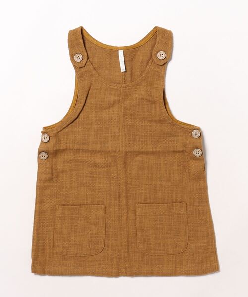 【セール】【Bs】【it】【Rylee＋Cru】OVERALL DRESS || CHARTREUSE（その他ベビー用品）｜Rylee + Cru（ライリーアンドクルー）