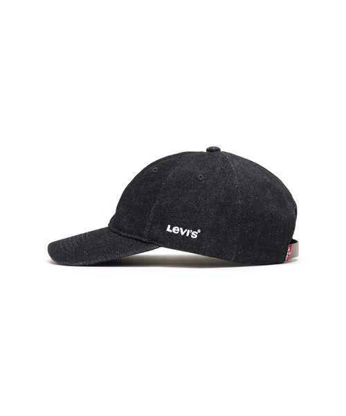 Levi's（リーバイス）の「Levi's/リーバイス ESSENTIAL キャップ ブラック（キャップ・メンズ・ブラック・OS）」の2枚目の写真