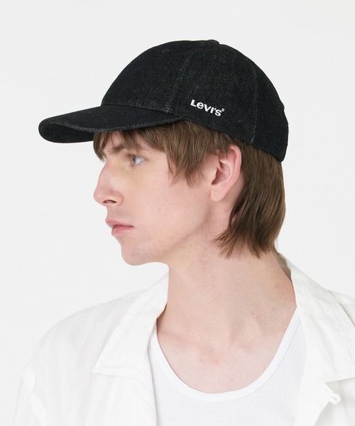 Levi's（リーバイス）の「Levi's/リーバイス ESSENTIAL キャップ ブラック（キャップ・メンズ・ブラック・OS）」の6枚目の写真