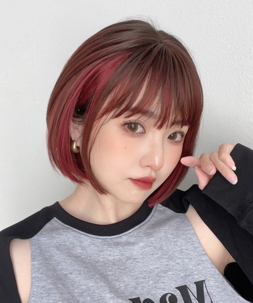 Brightlele（ブライトララ）の「「 カラメルトップスボブ 」 ウィッグ ボブ ショート 自然 フルウィッグ（ウィッグ・レディース・その他12/その他11/その他10/その他9/その他8/その他7/その他5/その他6/その他15/その他14/その他13/その他4/その他1/その他2/その他3・フリー）」の15枚目の写真