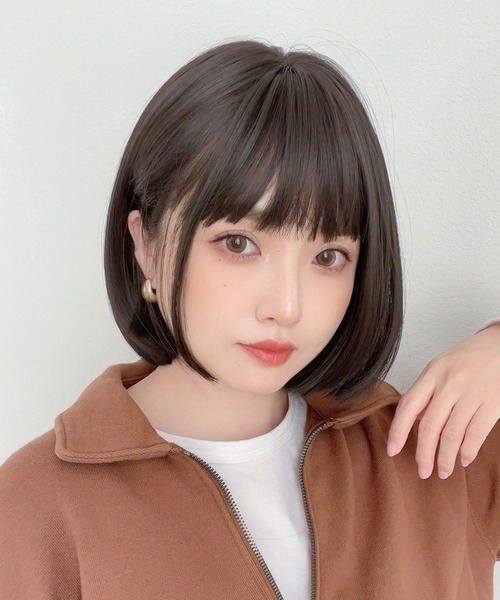 Brightlele（ブライトララ）の「「 カラメルトップスボブ 」 ウィッグ ボブ ショート 自然 フルウィッグ（ウィッグ・レディース・その他12/その他11/その他10/その他9/その他8/その他7/その他5/その他6/その他15/その他14/その他13/その他4/その他1/その他2/その他3・フリー）」の16枚目の写真
