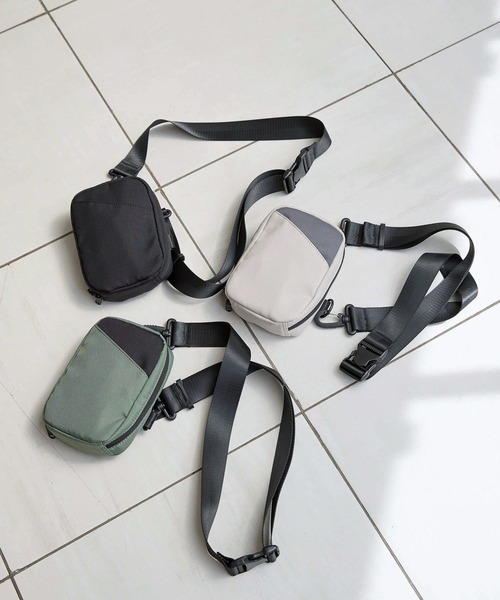LAKOLE（ラコレ）の「スクエアボディBAG / 110615（ボディバッグ/ウエストポーチ・メンズ・ブラック/カーキ/ベージュ・FREE）」の22枚目の写真