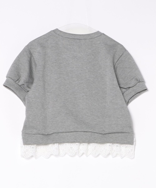 Arnold Palmer（アーノルドパーマー）の「レーススリーブ カット プルオーバー（Tシャツ/カットソー・レディース・ホワイト/ダークネイビー/杢グレー・S/M/L）」の20枚目の写真