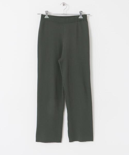 FORK&SPOON（フォークアンドスプーン）の「FORK&SPOON　マシンウォッシャブルリブニットパンツ（その他パンツ・レディース・ライトグレー/ブラック/グレー・2/1）」の18枚目の写真