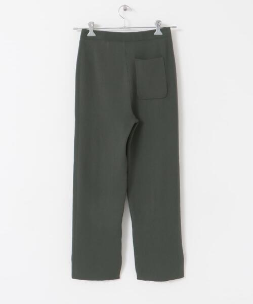 FORK&SPOON（フォークアンドスプーン）の「FORK&SPOON　マシンウォッシャブルリブニットパンツ（その他パンツ・レディース・ライトグレー/ブラック/グレー・2/1）」の20枚目の写真