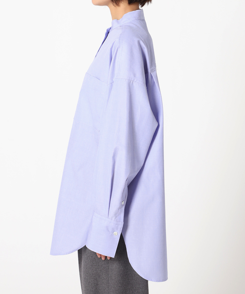 CITYSHOP(シティーショップ)の「《追加》BIG SILHOUETTE シャツ(シャツ/ブラウス・レディース・ホワイト/ライトブルー・FREE)」の14枚目の写真