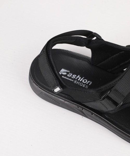 aimoha（アイモハ）の「aimoha men BASIC SPORTS SANDAL べシック スポーツ サンダル（サンダル・メンズ・ブラック/ブラウン・27.5cm/25.0cm/25.5cm/26.0cm/26.5cm/27.0cm）」の3枚目の写真