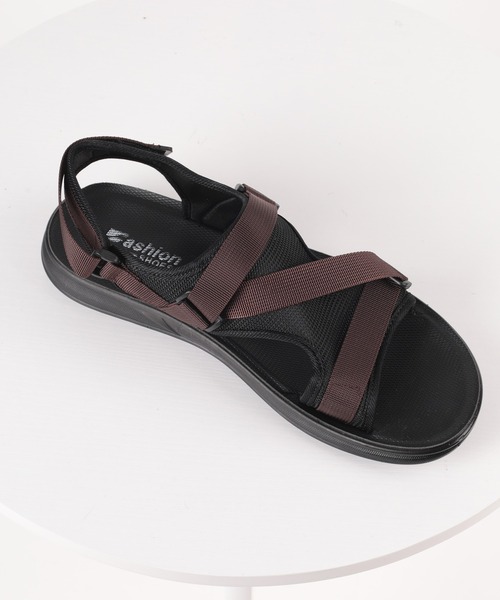 aimoha（アイモハ）の「aimoha men BASIC SPORTS SANDAL べシック スポーツ サンダル（サンダル・メンズ・ブラック/ブラウン・27.5cm/25.0cm/25.5cm/26.0cm/26.5cm/27.0cm）」の14枚目の写真