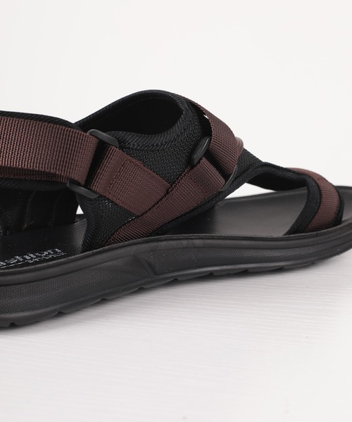 aimoha（アイモハ）の「aimoha men BASIC SPORTS SANDAL べシック スポーツ サンダル（サンダル・メンズ・ブラック/ブラウン・27.5cm/25.0cm/25.5cm/26.0cm/26.5cm/27.0cm）」の16枚目の写真