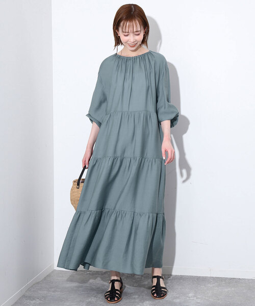 SLOBE IENA（スローブイエナ）の「フィブリル ティアードロング