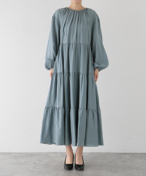 SLOBE IENA（スローブイエナ）の「フィブリル ティアードロング