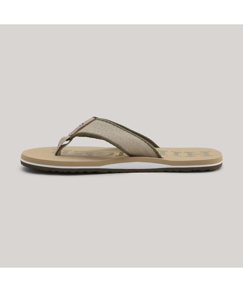 TOMMY HILFIGER(トミーヒルフィガー)の「パッチヒルフィガービーチサンダル(サンダル・メンズ・ネイビー/ベージュ・27.5cm/26.5cm/26cm)」の6枚目の写真