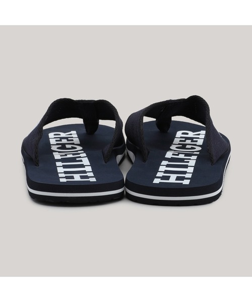 TOMMY HILFIGER(トミーヒルフィガー)の「パッチヒルフィガービーチサンダル(サンダル・メンズ・ネイビー/ベージュ・27.5cm/26.5cm/26cm)」の5枚目の写真
