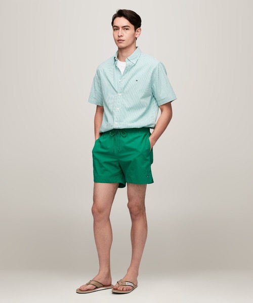 TOMMY HILFIGER(トミーヒルフィガー)の「パッチヒルフィガービーチサンダル(サンダル・メンズ・ネイビー/ベージュ・27.5cm/26.5cm/26cm)」の3枚目の写真