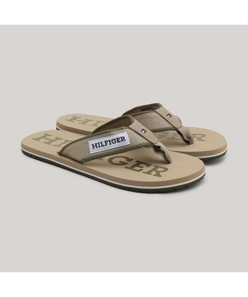 TOMMY HILFIGER(トミーヒルフィガー)の「パッチヒルフィガービーチサンダル(サンダル・メンズ・ネイビー/ベージュ・27.5cm/26.5cm/26cm)」の12枚目の写真
