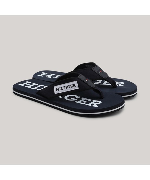 TOMMY HILFIGER(トミーヒルフィガー)の「パッチヒルフィガービーチサンダル(サンダル・メンズ・ネイビー/ベージュ・27.5cm/26.5cm/26cm)」の13枚目の写真