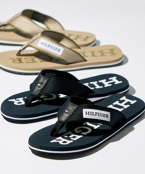 TOMMY HILFIGER(トミーヒルフィガー)の「パッチヒルフィガービーチサンダル(サンダル・メンズ・ネイビー/ベージュ・27.5cm/26.5cm/26cm)」の10枚目の写真
