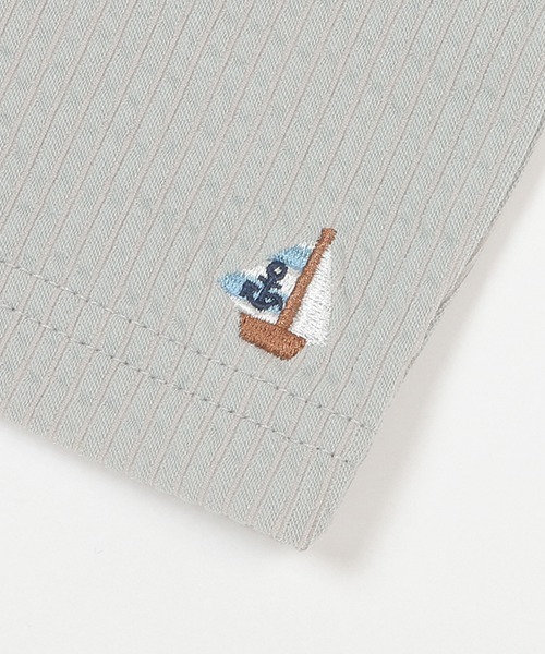 kladskap（クレードスコープ）の「冷感ピケ6分丈パンツ（スウェットパンツ・キッズ・ネイビー/グレー・90cm/100cm/110cm/120cm）」の9枚目の写真