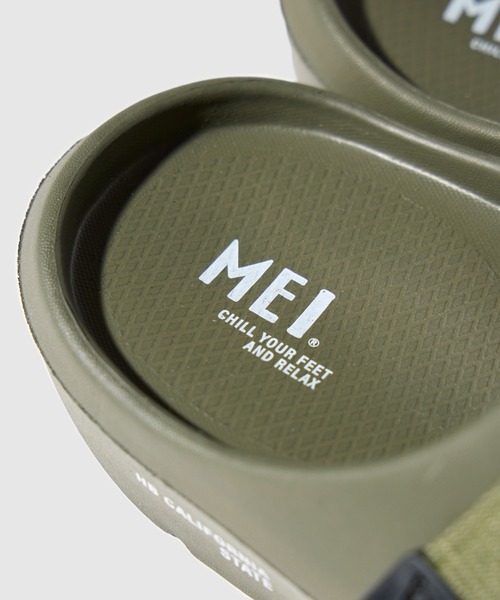 MEI（メイ）の「【 MEI / メイ 】 レディース テープ スポーツサンダル WTAPE SANDAL（サンダル・レディース・オリーブドラブ/ブラック/オフホワイト・S/M/L）」の10枚目の写真