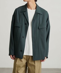 PUBLIC TOKYO | 〈セットアップ対応〉イージーウールCPOシャツジャケット(カバーオール)