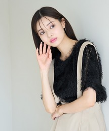 ROPE' PICNIC | フリンジカットトップス(Tシャツ/カットソー)