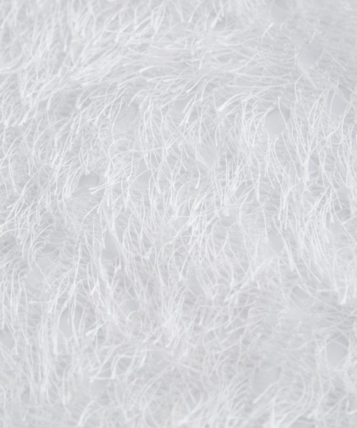 ROPE' PICNIC（ロペピクニック）の「フリンジカットトップス（Tシャツ/カットソー・レディース・オフホワイト/ブラック/ブルー系その他4/キャメル・38）」の7枚目の写真