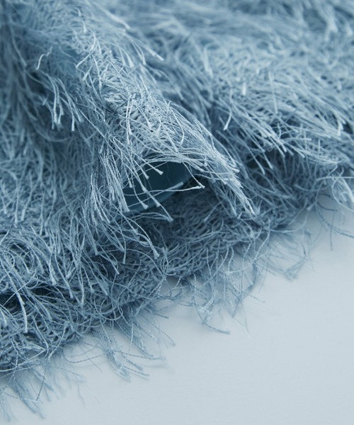 ROPE' PICNIC（ロペピクニック）の「フリンジカットトップス（Tシャツ/カットソー・レディース・オフホワイト/ブラック/ブルー系その他4/キャメル・38）」の10枚目の写真