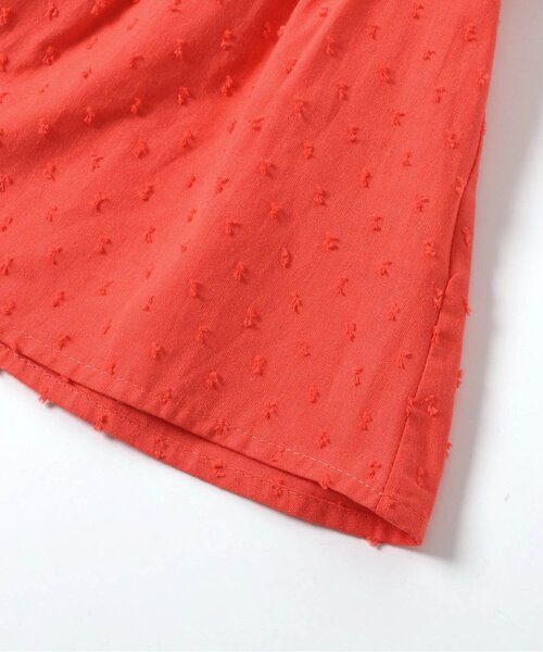 apres les cours(アプレレクール)の「カラフルスモッキングチュニック(チュニック・キッズ・チェック/ブルー/レッド・80/140/90/130/120/110/100)」の9枚目の写真