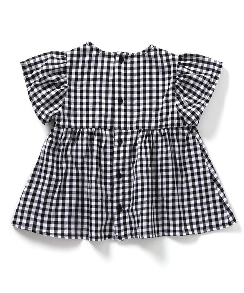 apres les cours(アプレレクール)の「カラフルスモッキングチュニック(チュニック・キッズ・チェック/ブルー/レッド・80/140/90/130/120/110/100)」の12枚目の写真