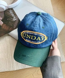 frunco（フランコ）の「刺繍バイカラーキャップ（キャップ）」