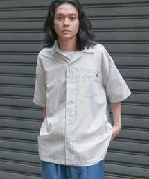 UNIVERSAL OVERALL | 【UNIVERSAL OVERALL(ユニバーサル オーバーオール)】オープンカラーワークシャツ(シャツ/ブラウス)