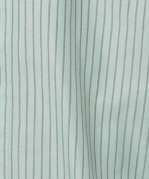 UNIVERSAL OVERALL(ユニバーサルオーバーオール)の「【UNIVERSAL OVERALL(ユニバーサル オーバーオール)】オープンカラーワークシャツ(シャツ/ブラウス・メンズ・ライトグリーン/オフホワイト・LARGE/MEDIUM)」の3枚目の写真