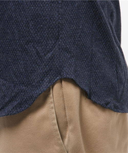 BEAMS F(ビームスエフ)の「ORIAN / "FLUID EVOLUTION"ジャカードジャージー(NEWモデル)(シャツ/ブラウス・メンズ・ネイビー・SMALL/LARGE/X-SMALL/MEDIUM)」の10枚目の写真