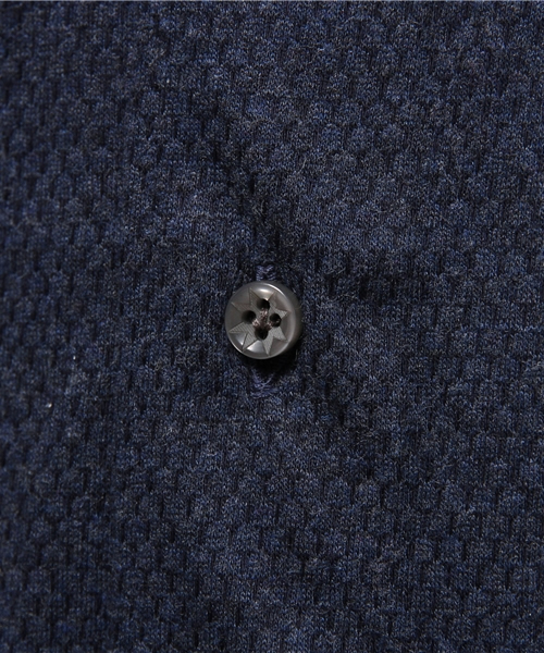 BEAMS F(ビームスエフ)の「ORIAN / "FLUID EVOLUTION"ジャカードジャージー(NEWモデル)(シャツ/ブラウス・メンズ・ネイビー・SMALL/LARGE/X-SMALL/MEDIUM)」の11枚目の写真