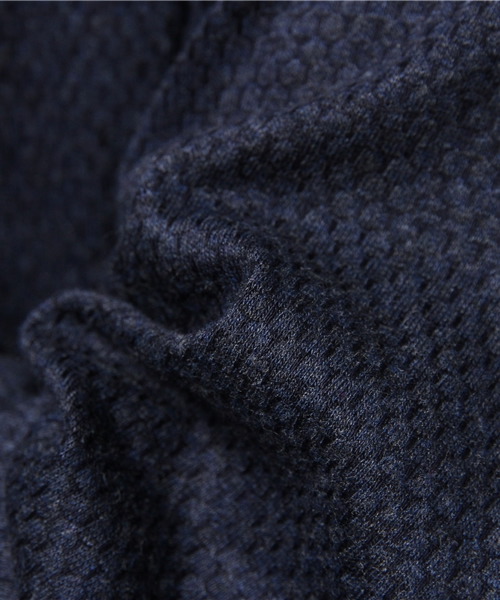 BEAMS F(ビームスエフ)の「ORIAN / "FLUID EVOLUTION"ジャカードジャージー(NEWモデル)(シャツ/ブラウス・メンズ・ネイビー・SMALL/LARGE/X-SMALL/MEDIUM)」の12枚目の写真
