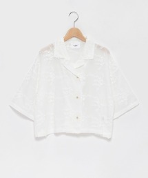 petit main LIEN | 【LADIES】花レースシャツ(シャツ/ブラウス)