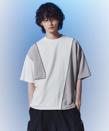 tk.TAKEO KIKUCHI | ジオメトリックグリッドカットソー(Tシャツ/カットソー)